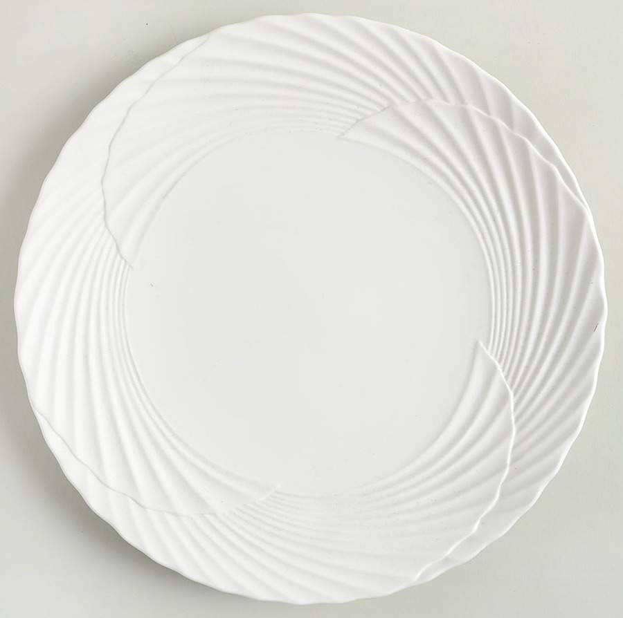 Pleated Swirl Salad Plate by Lenox-1