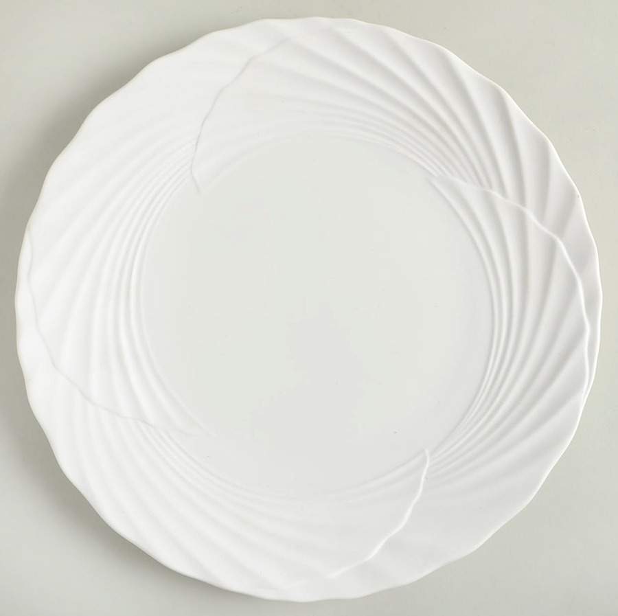 Pleated Swirl Dinner Plate by Lenox-1