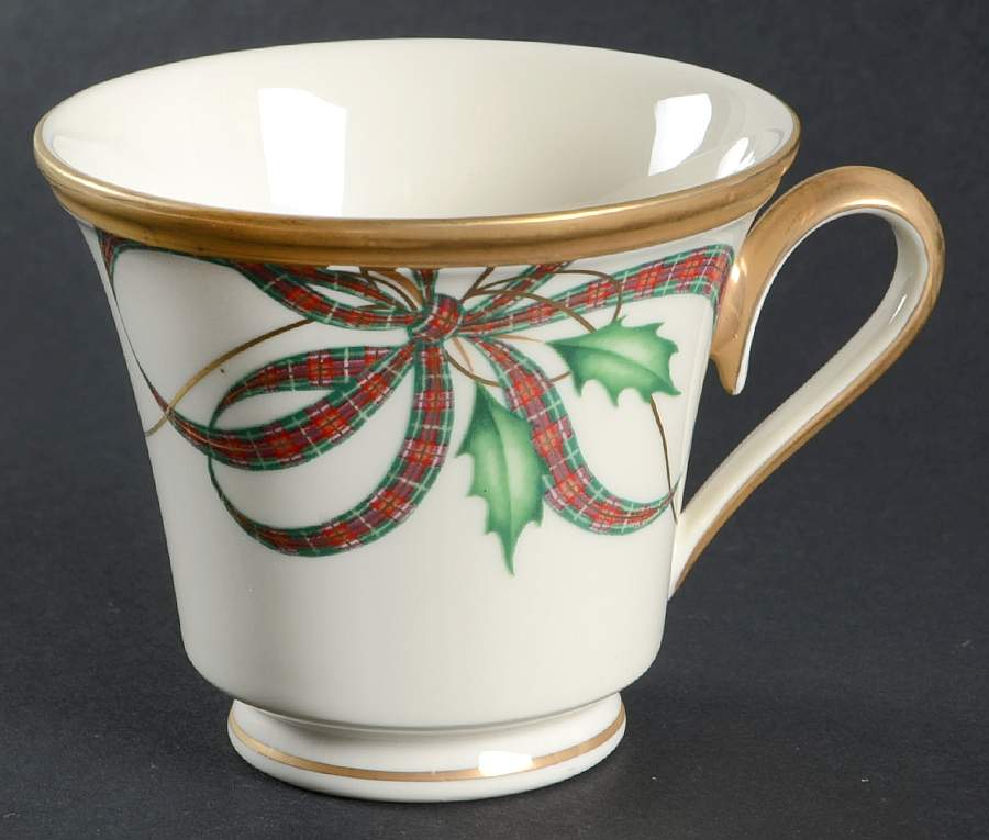 Holiday Nouveau Ribbon Footed Cup by Lenox-1
