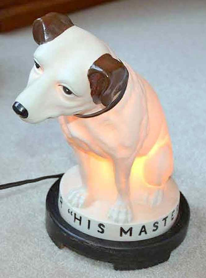 Nipper Dog Lamp by Lenox-1