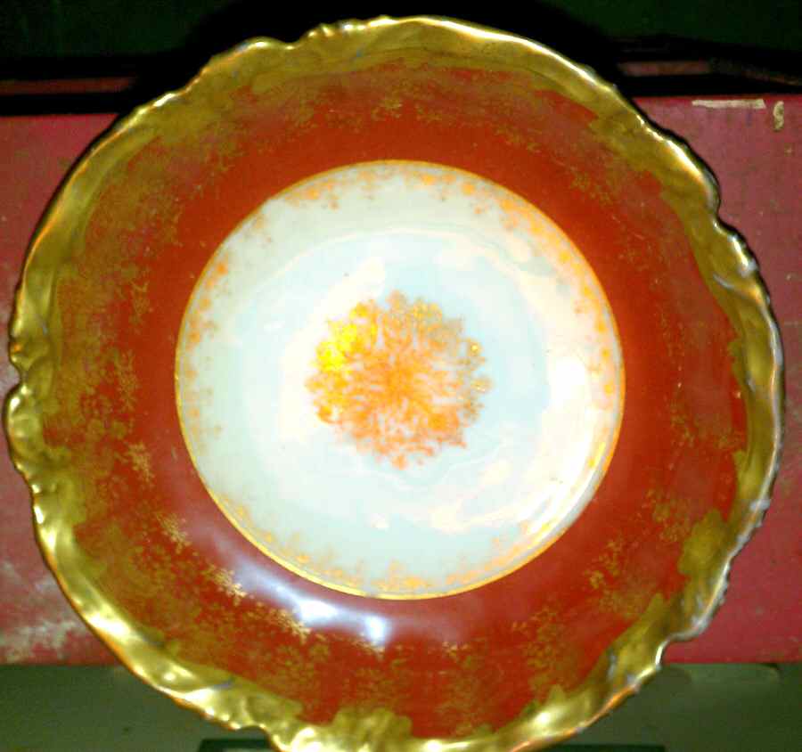 LIM547 9" Round Vegetable Bowl by Limoges-French-1