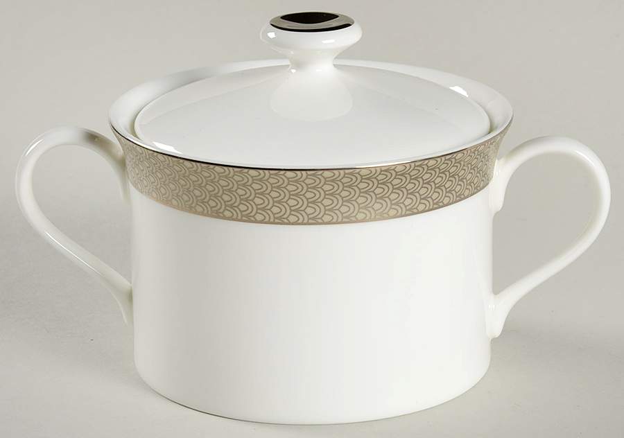 Carlyle Sugar Bowl & Lid by Ralph Lauren China-1