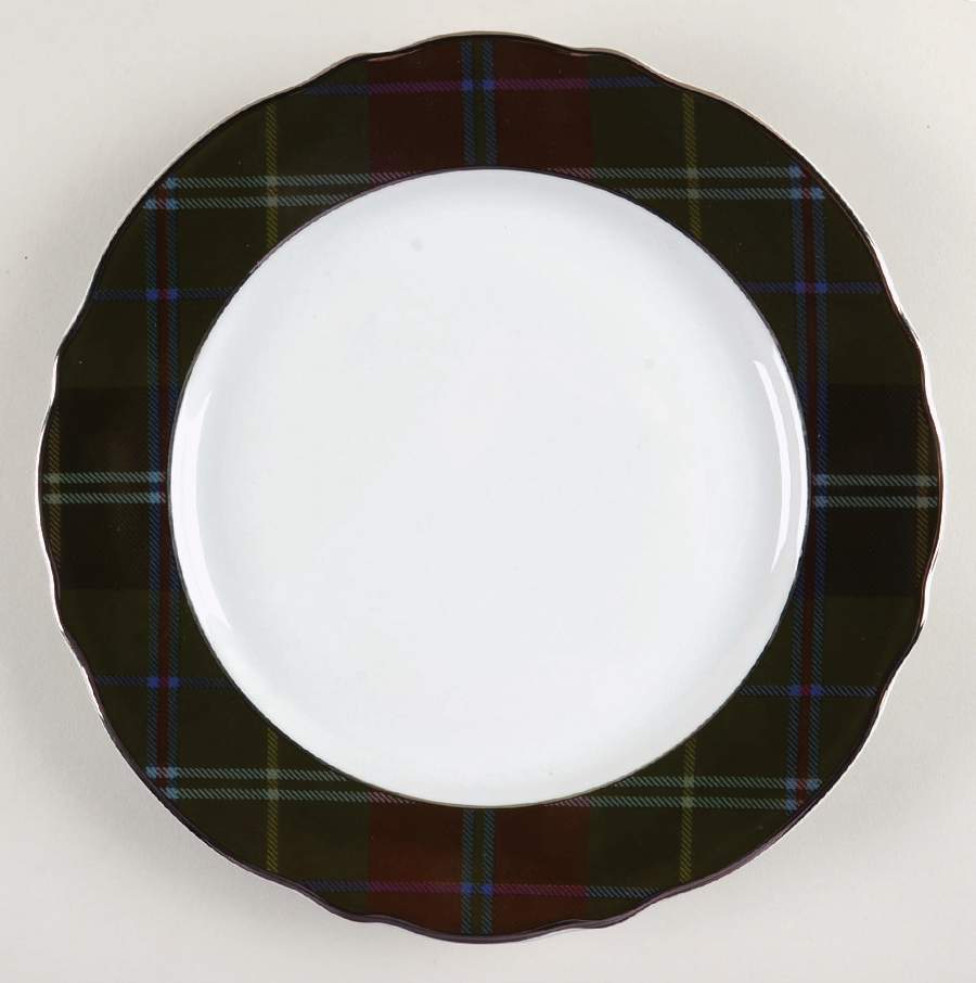 Ashburton Plaid Dinner Plate by Ralph Lauren China-1