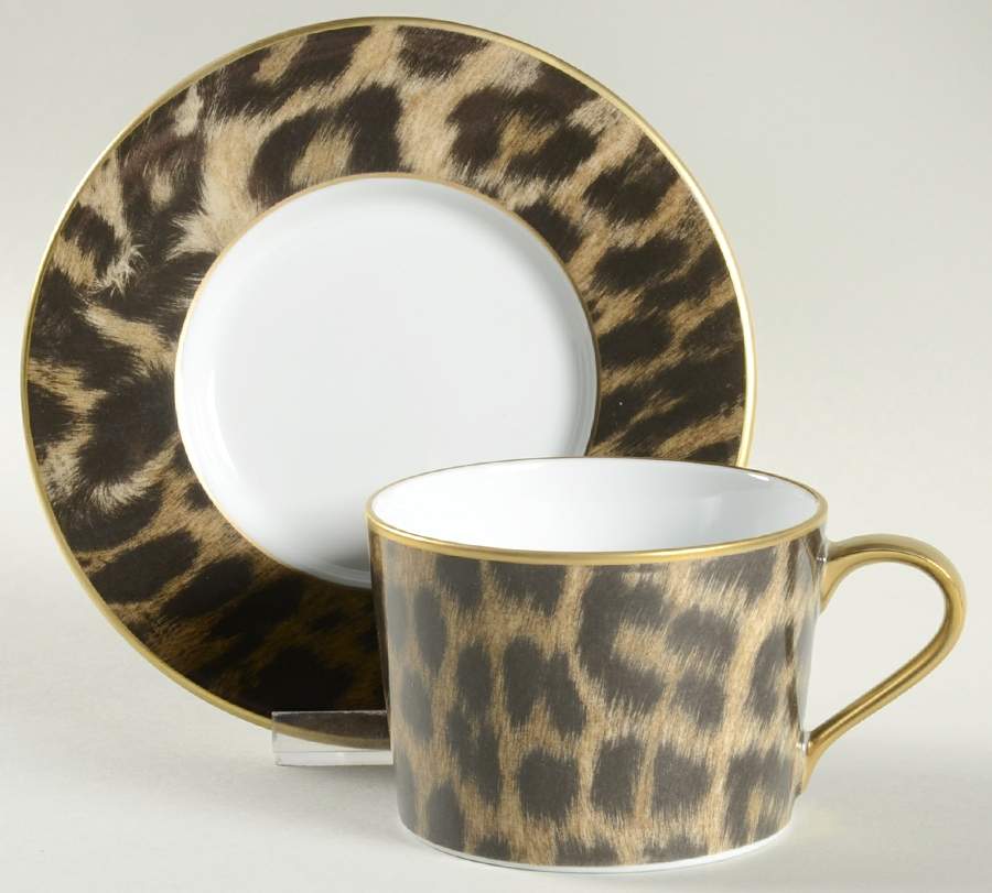 Hutchinson Flat Cup & Saucer Set by Ralph Lauren China-1