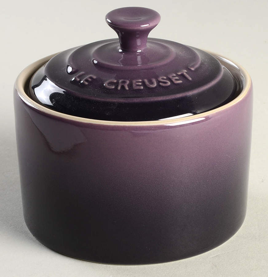 Cassis Sugar Bowl & Lid by Le Creuset-1