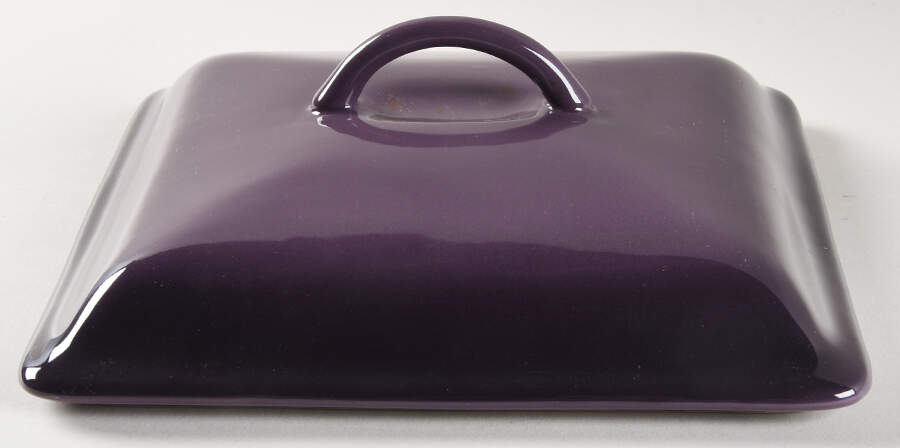 Cassis Ceramic Lid for 2.5 Quart Square Casserole by Le Creuset-1