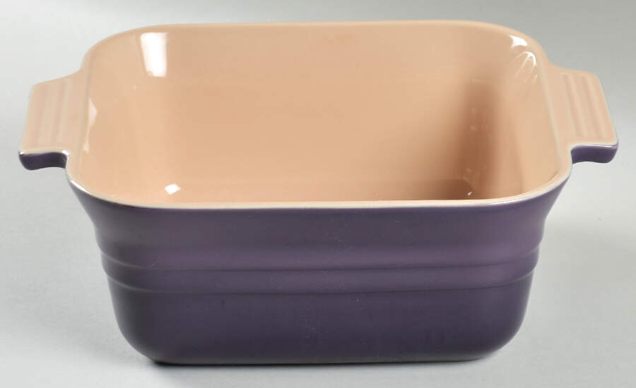 Cassis 3 Quart Square Casserole No Ceramic Lid by Le Creuset-1