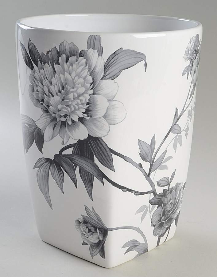 Moonlit Garden China Waste Basket by Lenox-1