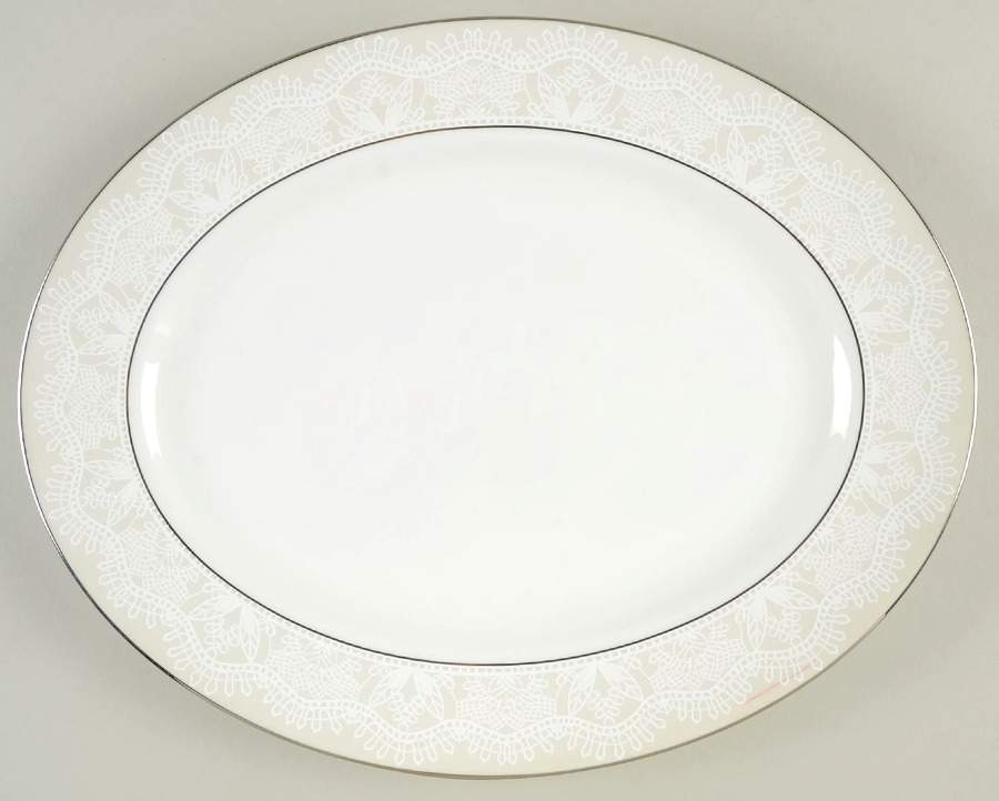 Chapel Hill 13" Oval Serving Platter by Lenox-1