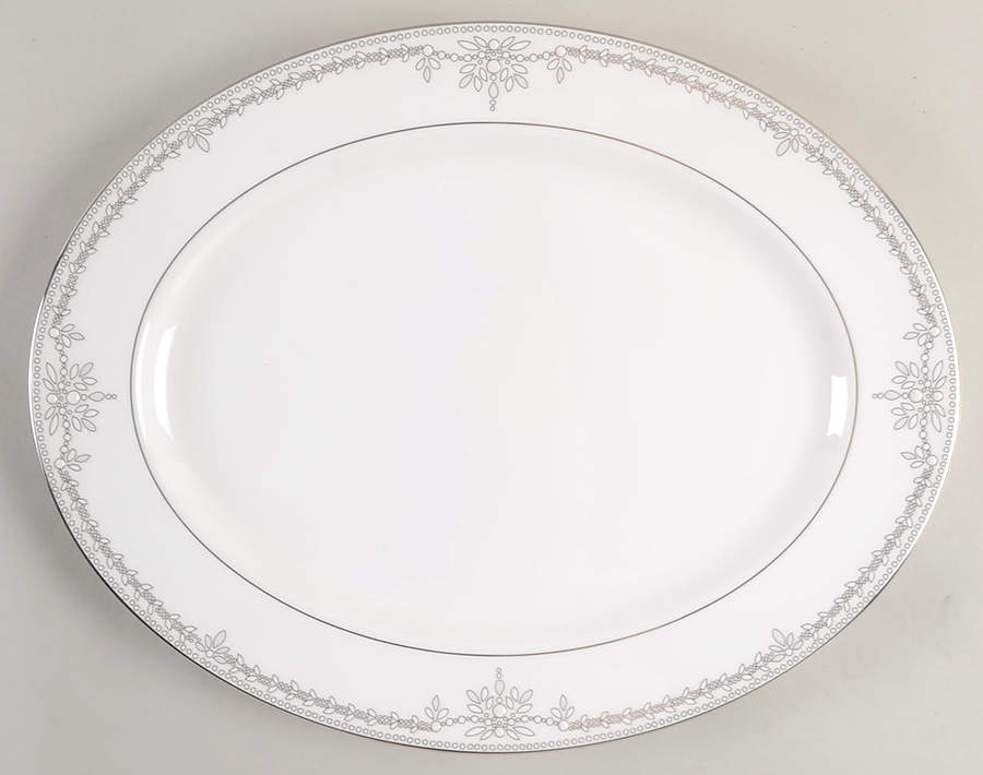 Empire Pearl 13" Oval Serving Platter by Lenox-1