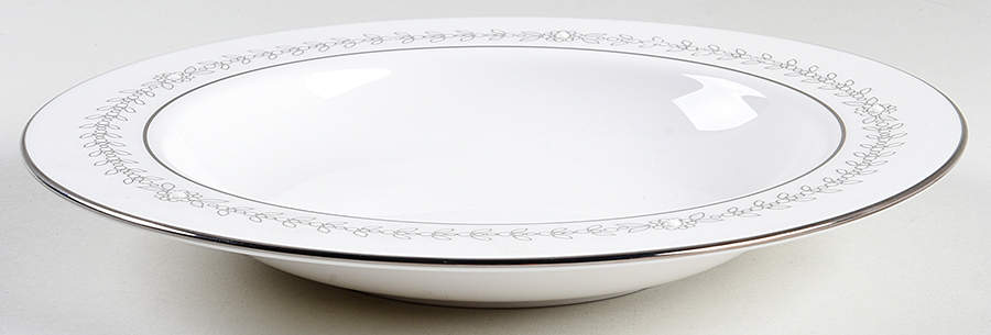 Empire Pearl Large Rim Soup Bowl by Lenox-1