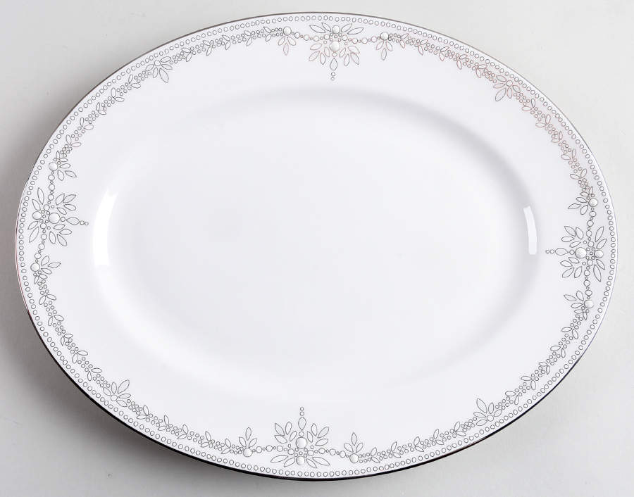 Empire Pearl 13" Oval Serving Platter by Lenox-1