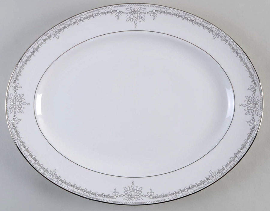 Empire Pearl 16" Oval Serving Platter by Lenox-1