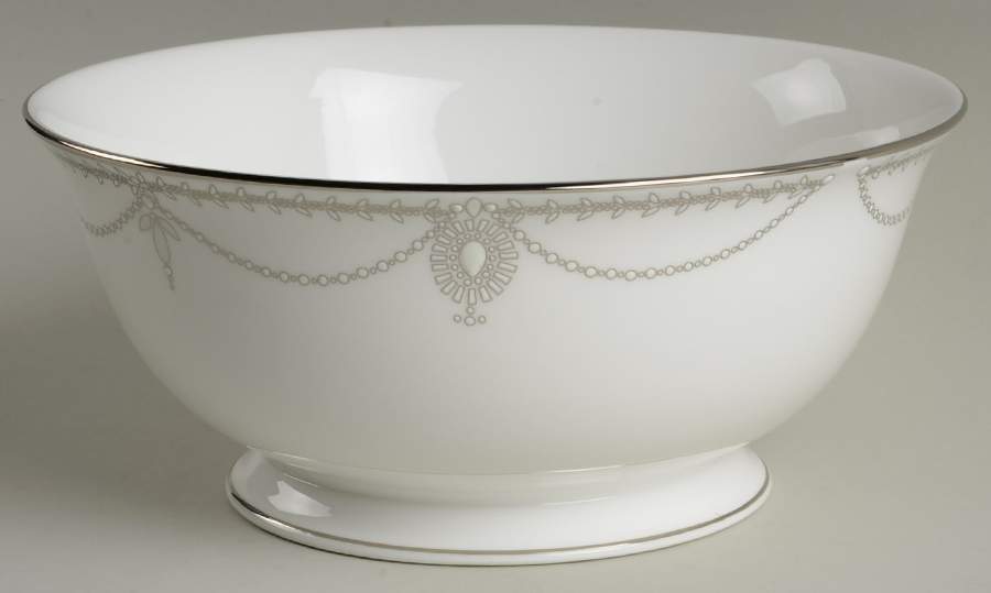 Empire Pearl 8" Round Vegetable Bowl by Lenox-1