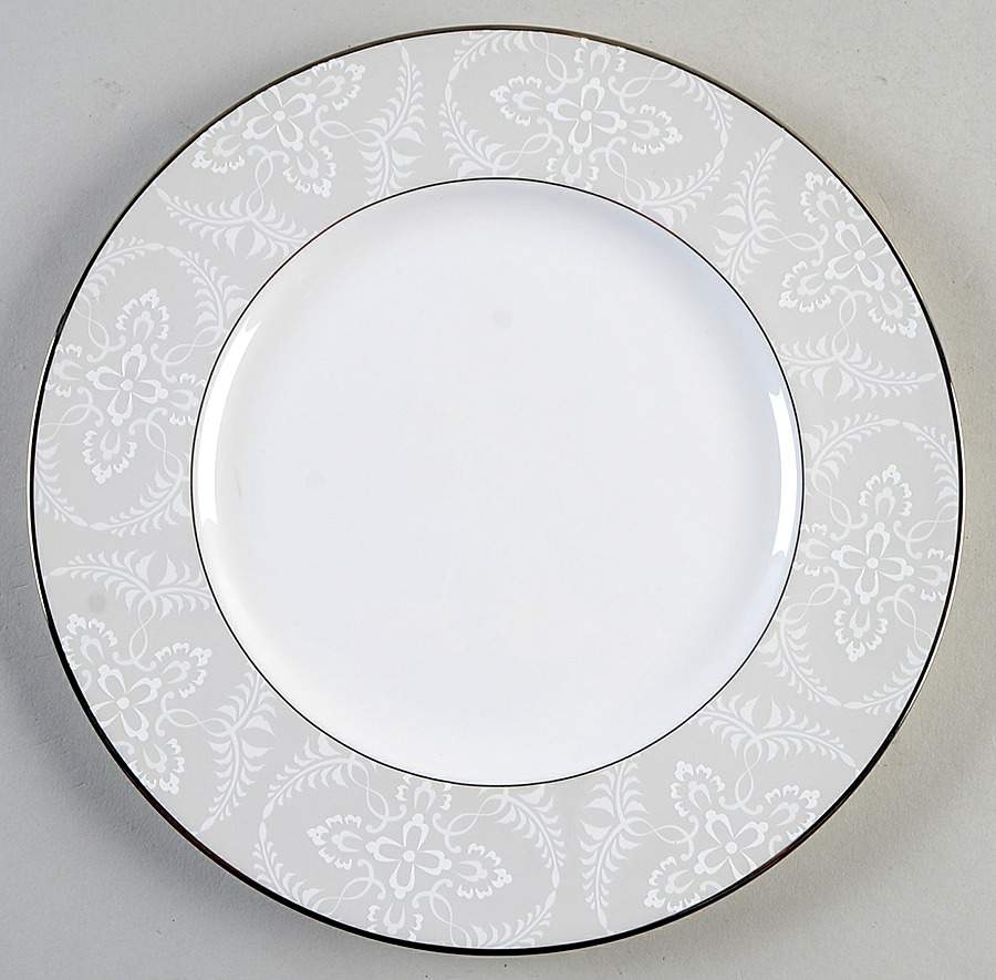 Organdy Accent Luncheon Plate by Lenox-1