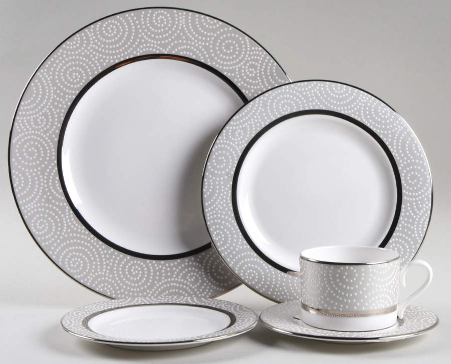 Pearl Beads 5 Piece Place Setting by Lenox-1