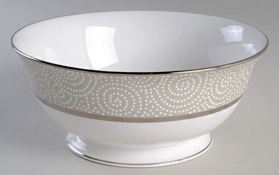 Pearl Beads 8" Round Vegetable by Lenox-1