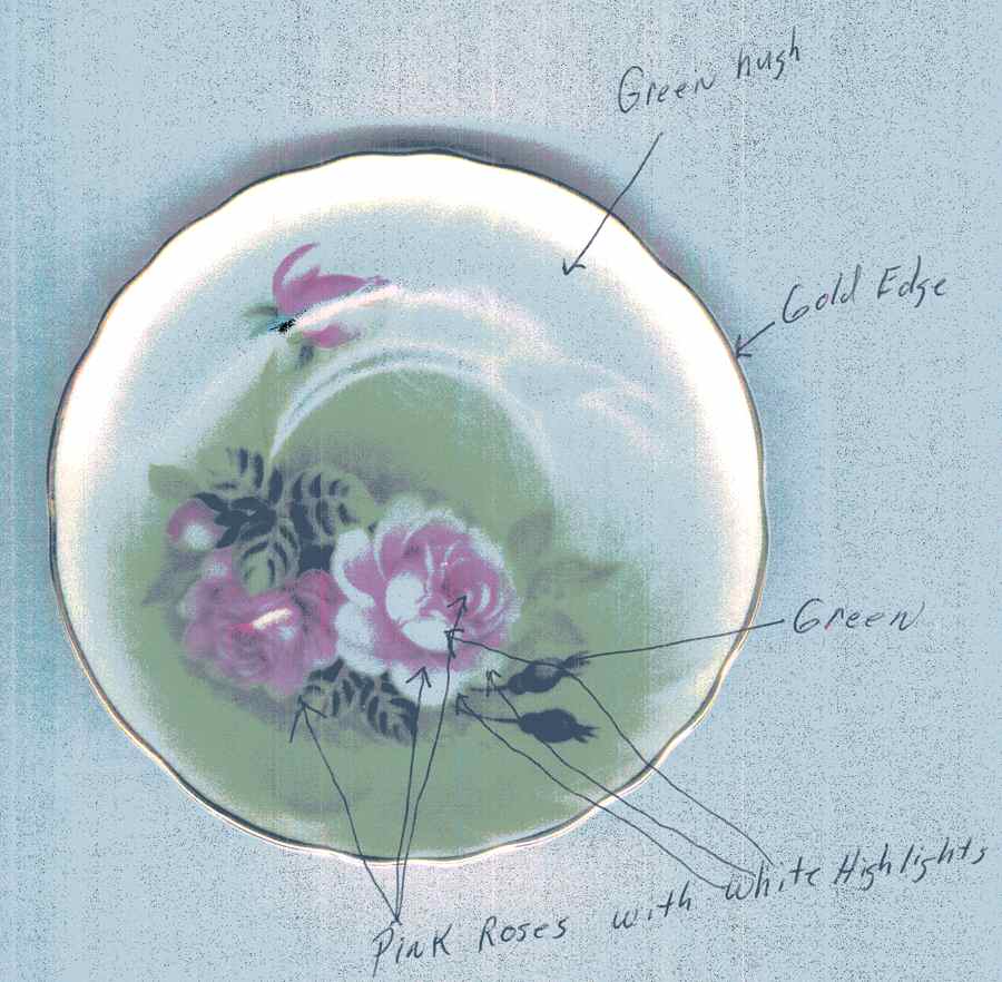 05853 Saucer for Demitasse Cup by Lefton-1