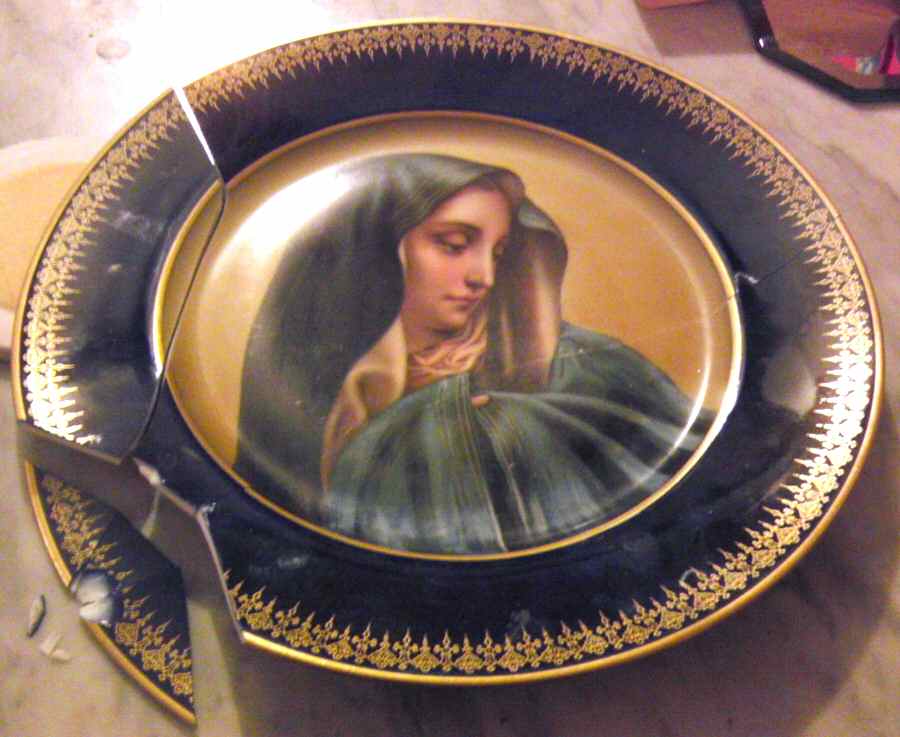 LIM552 Dinner Plate by Limoges-French-1