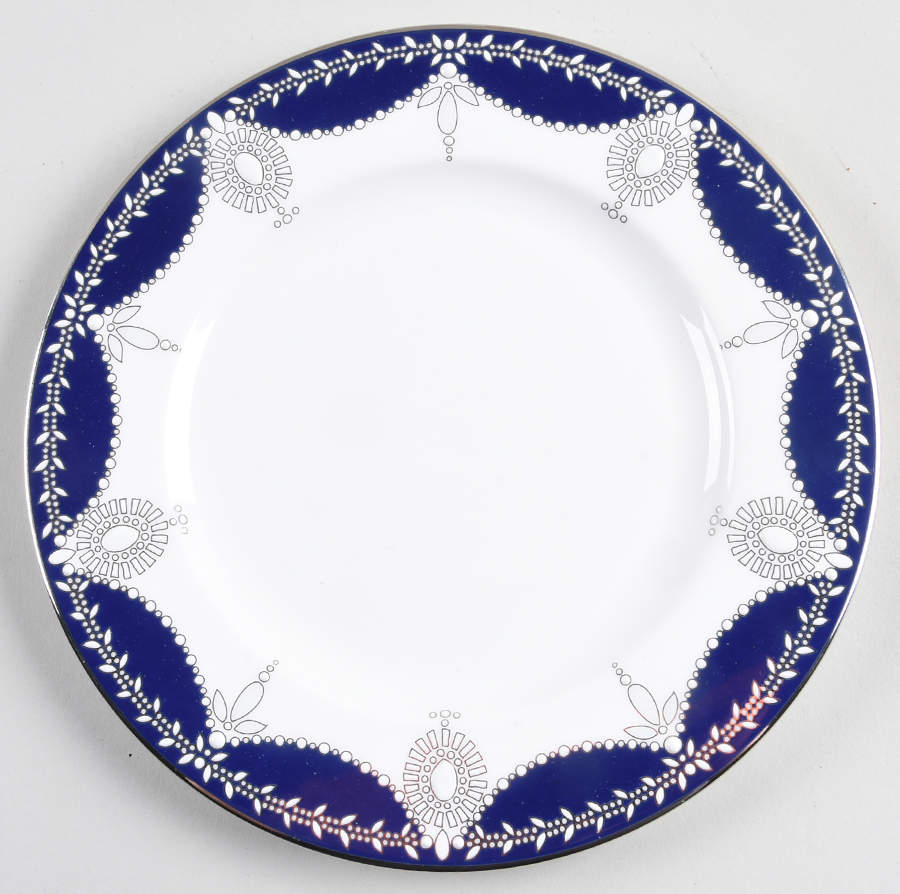 Empire Pearl Indigo Salad Plate by Lenox-1