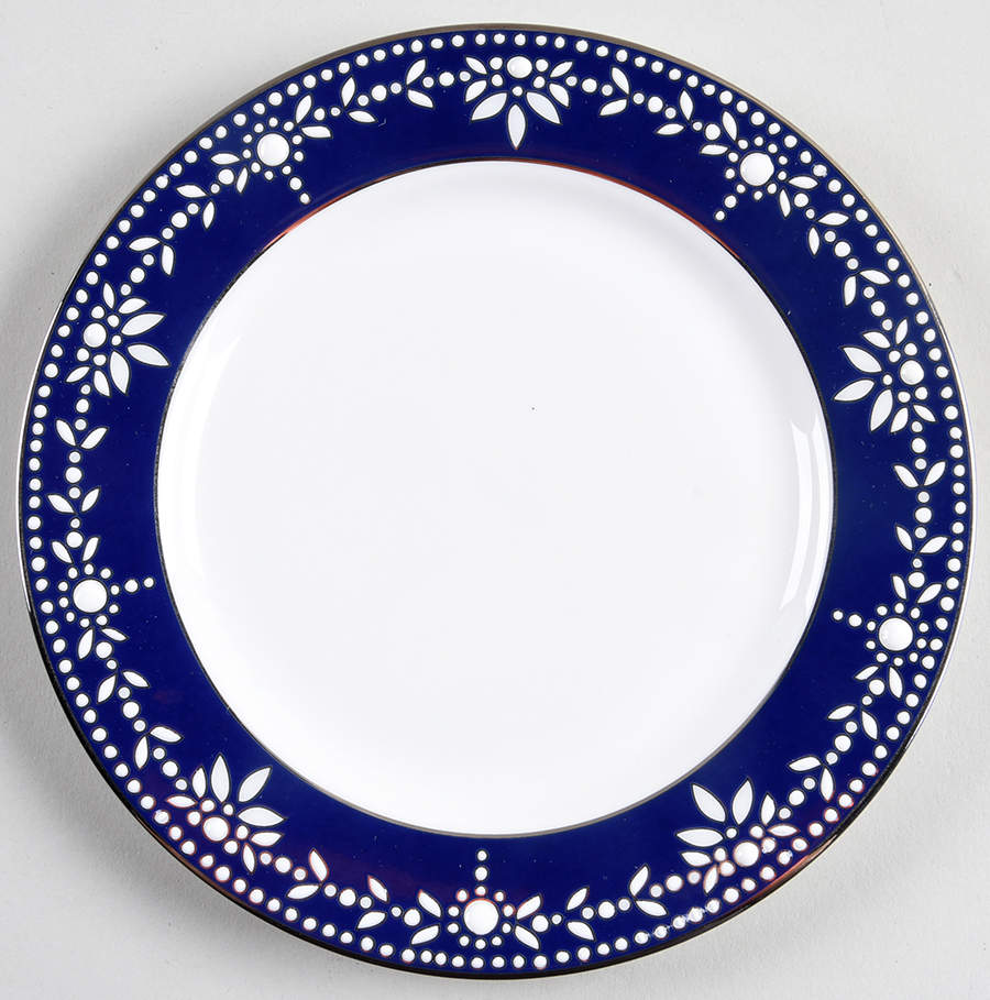 Empire Pearl Indigo Bread & Butter Plate by Lenox-1