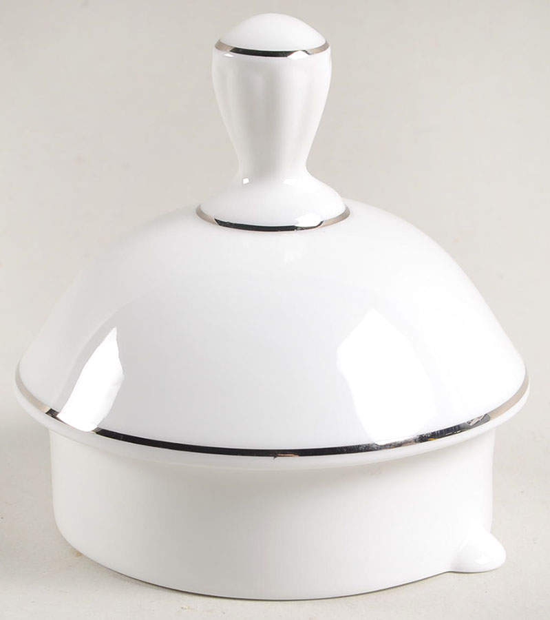 Empire Pearl Indigo Lid for Teapot by Lenox-1