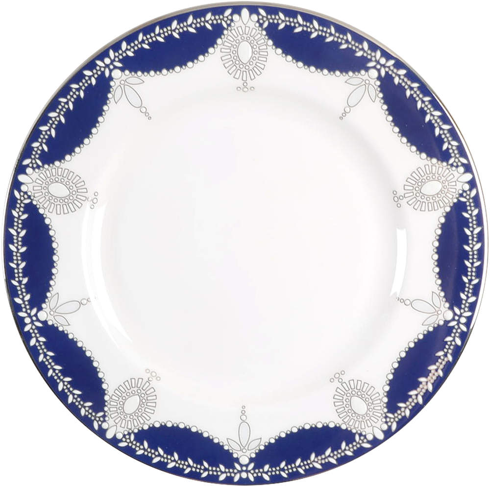 Empire Pearl Indigo Salad Plate by Lenox-1