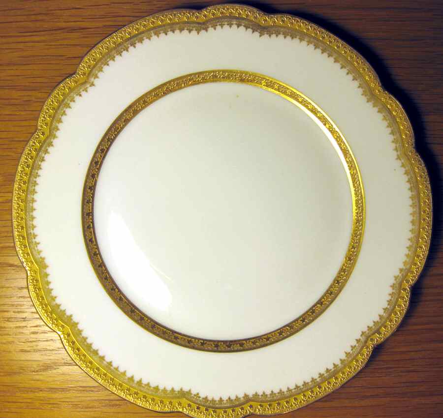 LIM553 Dinner Plate by Limoges-French-1