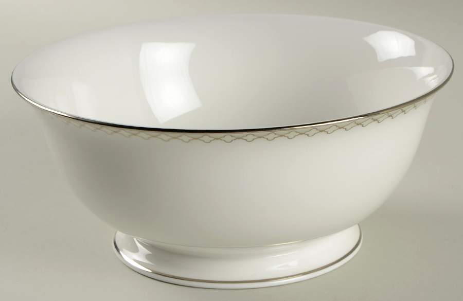 Quatrefoil 8" Round Serving Bowl by Lenox-1