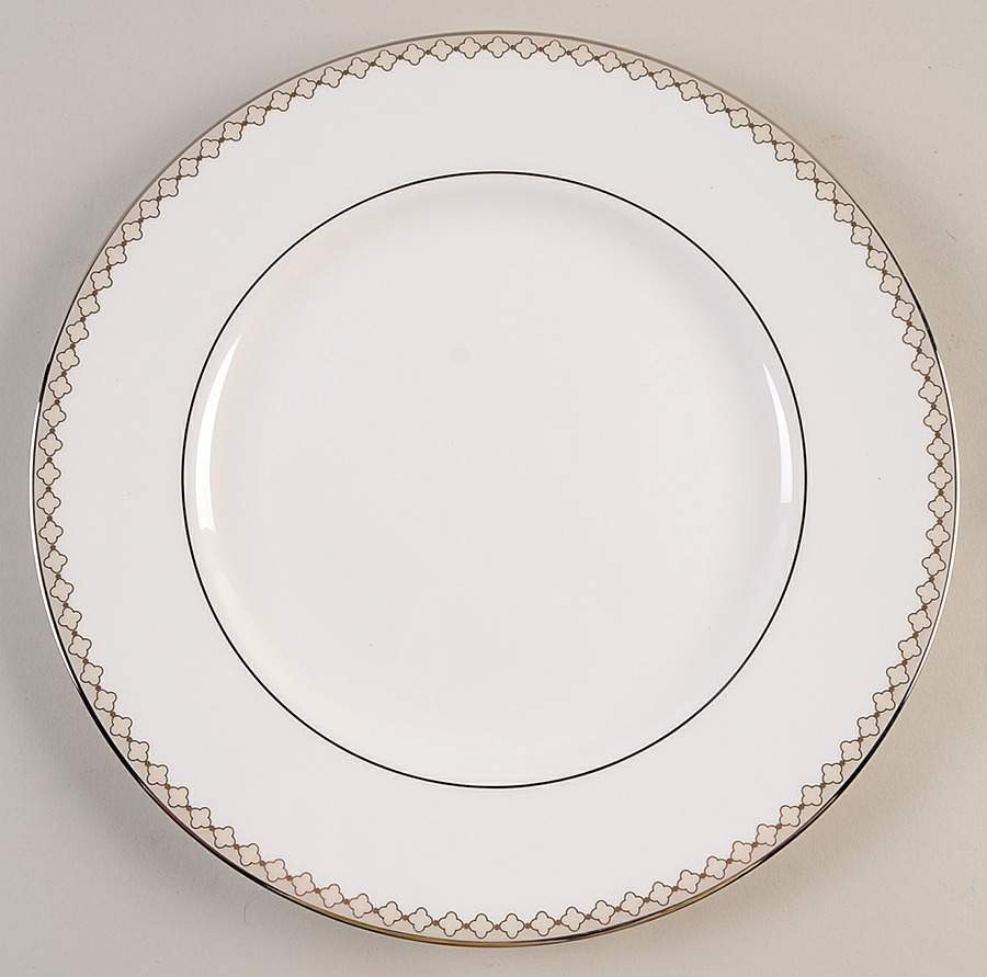 Quatrefoil Dinner Plate by Lenox-1