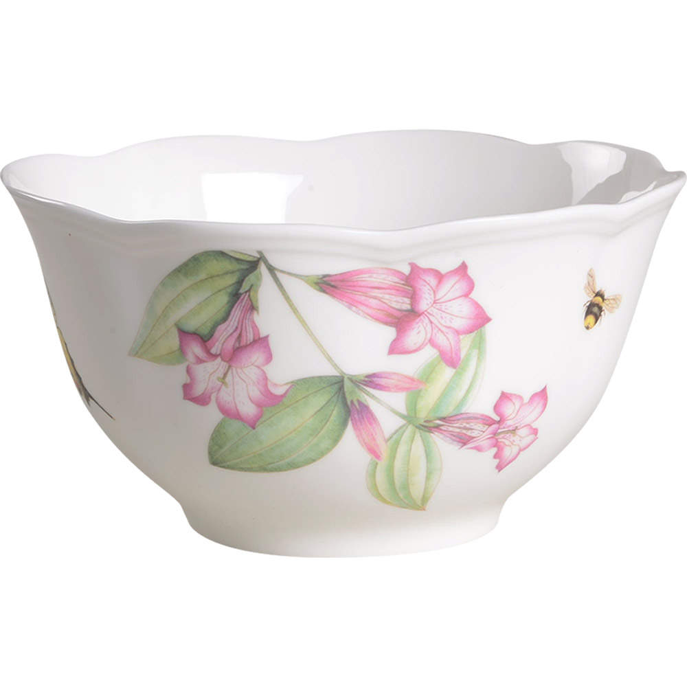 Butterfly Meadow Bloom Rice Bowl by Lenox-1