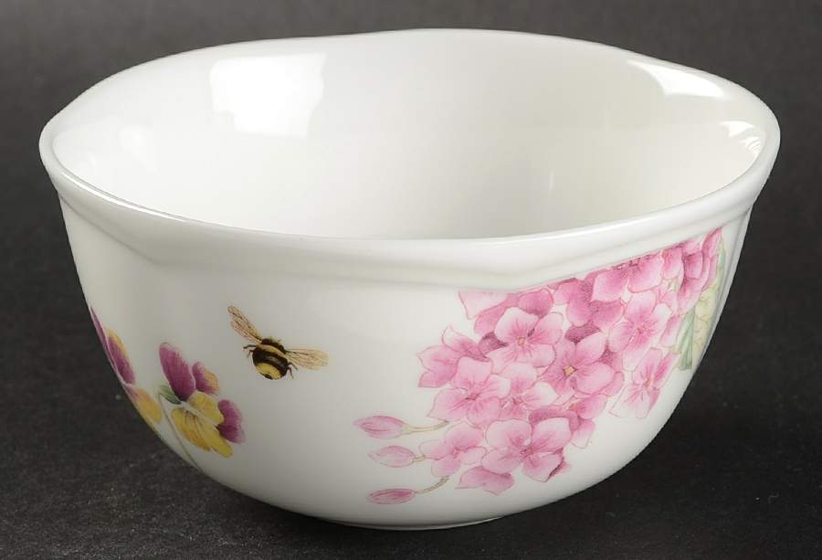 Butterfly Meadow Bloom Dessert Bowl by Lenox-1