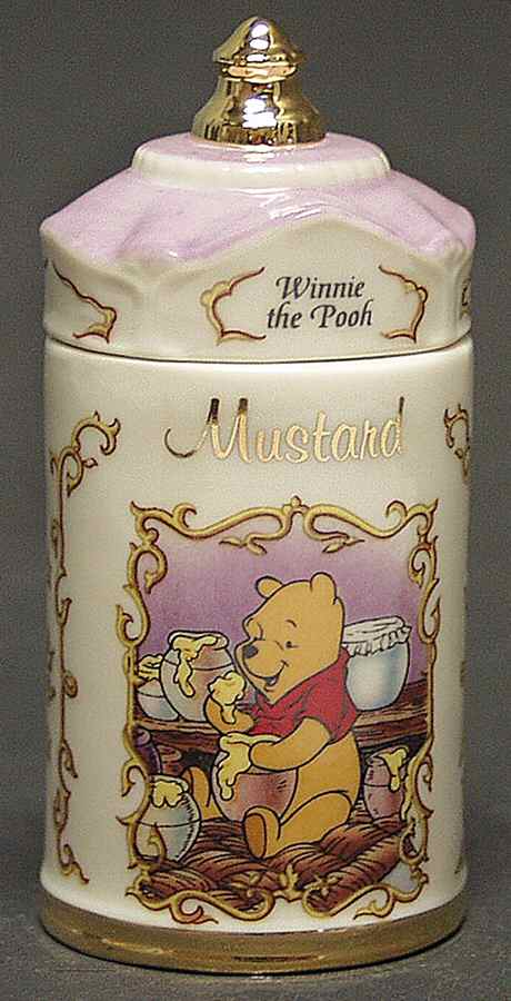 Walt Disney Spice Jar Collection Spice Jar Set Individual Jar & Lid by Lenox-1