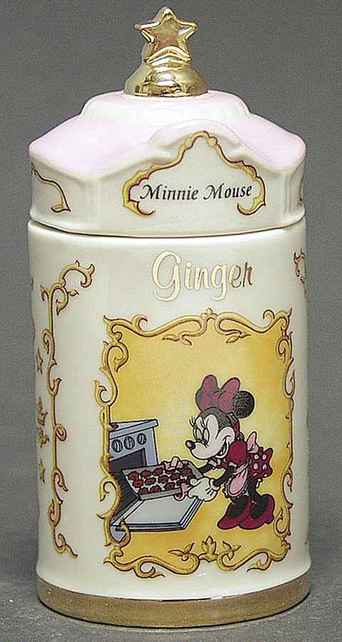 Walt Disney Spice Jar Collection Spice Jar Set Individual Jar & Lid by Lenox-1