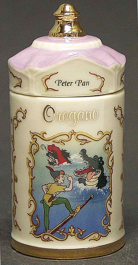 Walt Disney Spice Jar Collection Spice Jar Set Individual Jar & Lid by Lenox-1