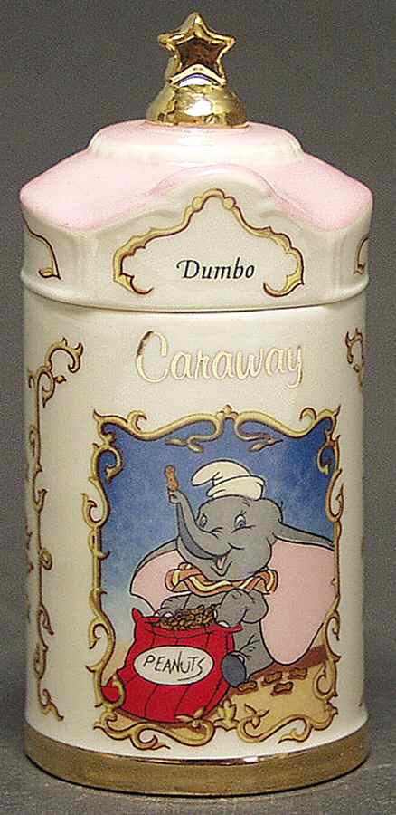 Walt Disney Spice Jar Collection Spice Jar Set Individual Jar & Lid by Lenox-1