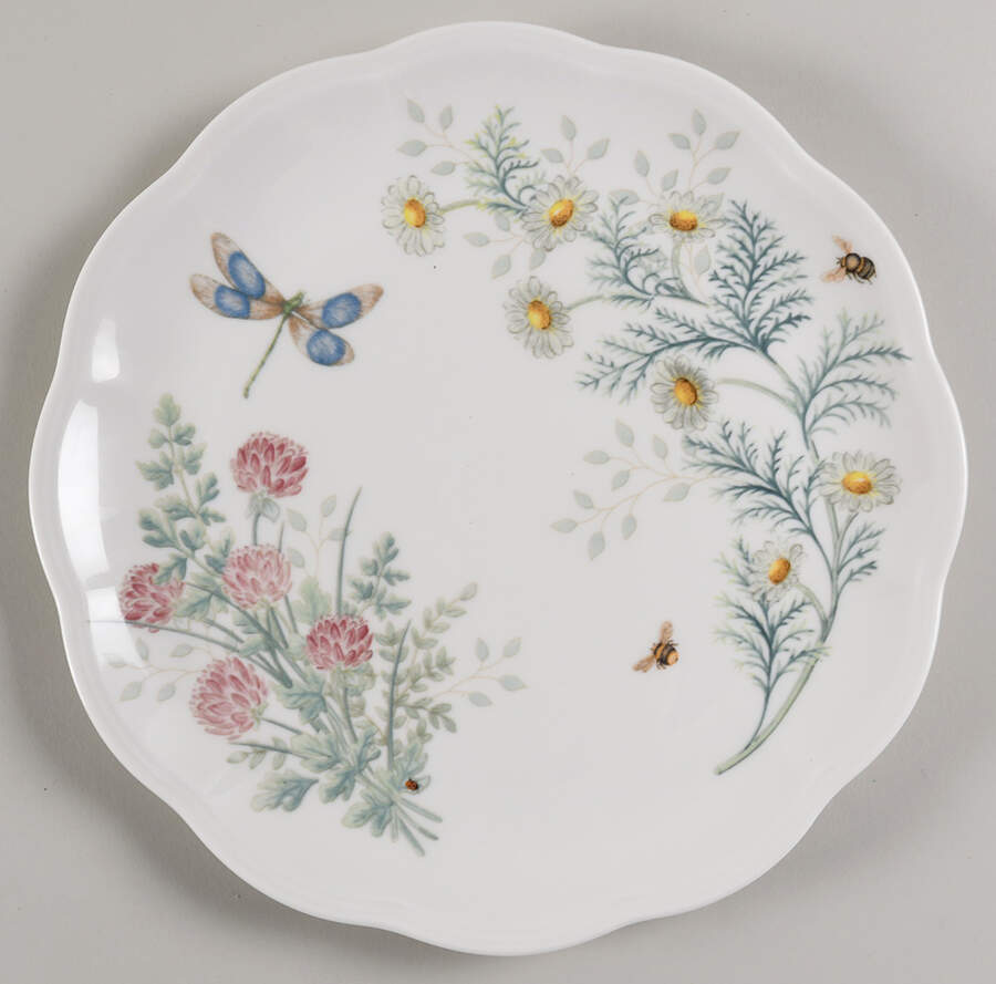Butterfly Meadow Herbs Dinner Plate by Lenox-1