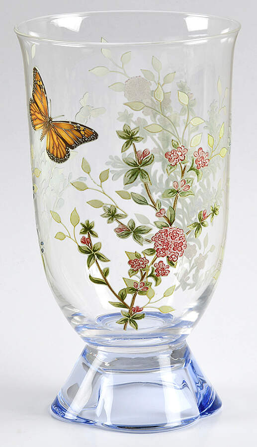 Butterfly Meadow Herbs 16 Oz Glassware Tumbler by Lenox-1