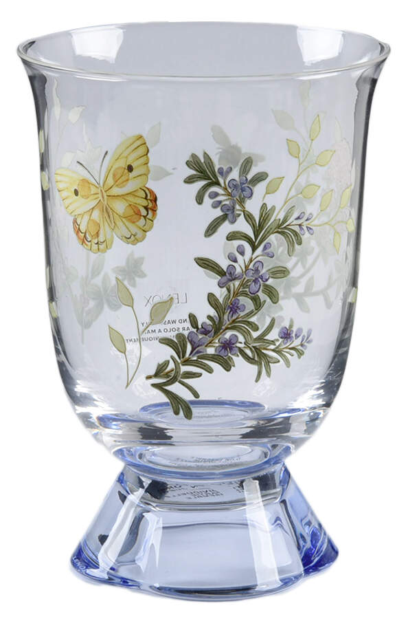 Butterfly Meadow Herbs 13 Oz Glassware Tumbler by Lenox-1