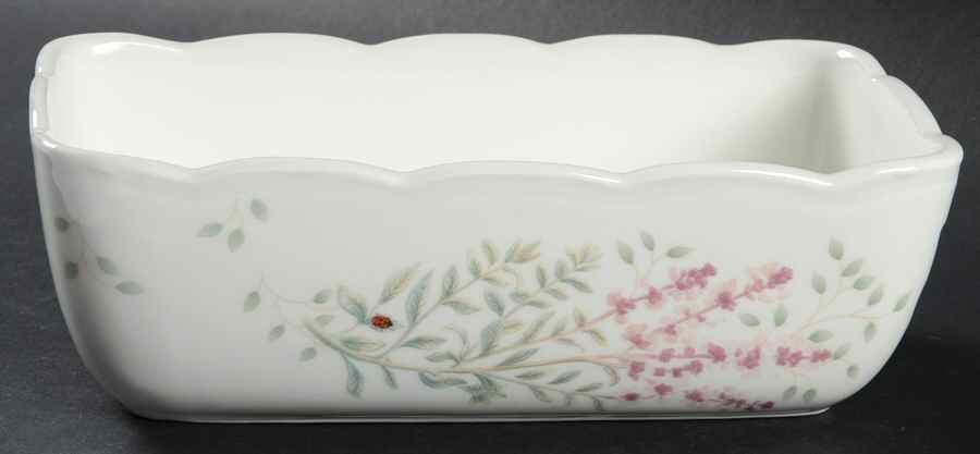 Butterfly Meadow Herbs Loaf Pan by Lenox-1