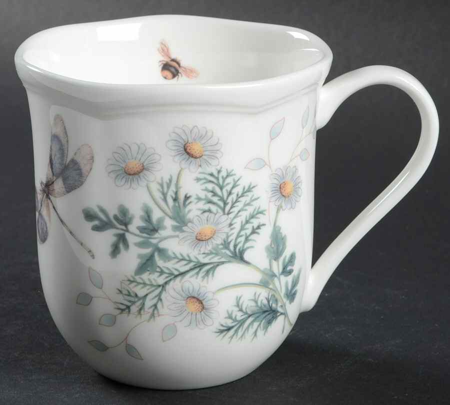 Butterfly Meadow Herbs Mug by Lenox-1