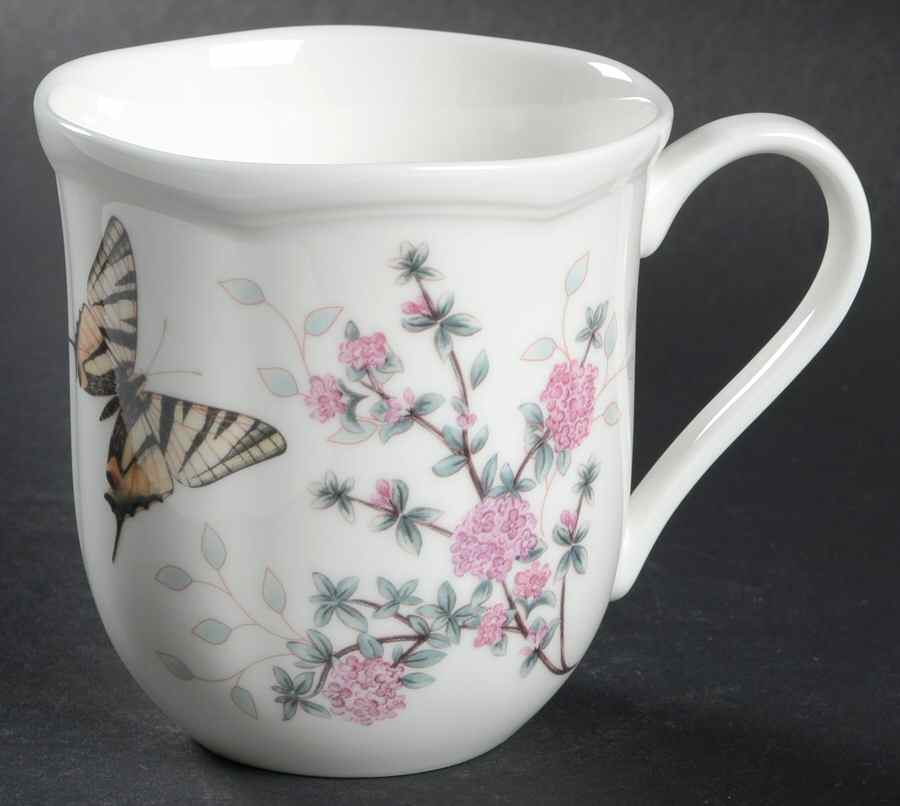 Butterfly Meadow Herbs Mug by Lenox-1