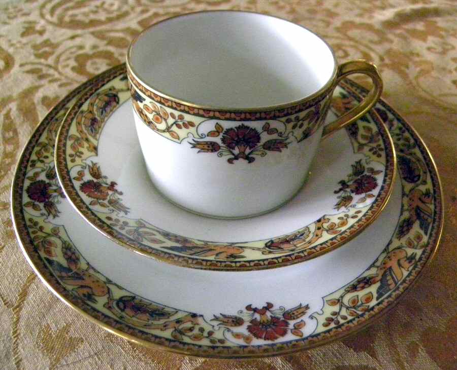 MDM52 Flat Cup & Saucer Set by P. M. de Mavaleix & Granger-1