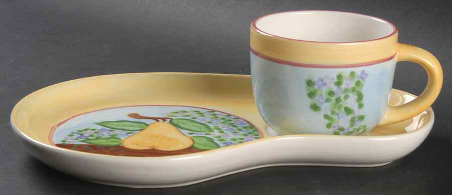 LV21 Snack Plate & Mug Set by Lillian Vernon-1