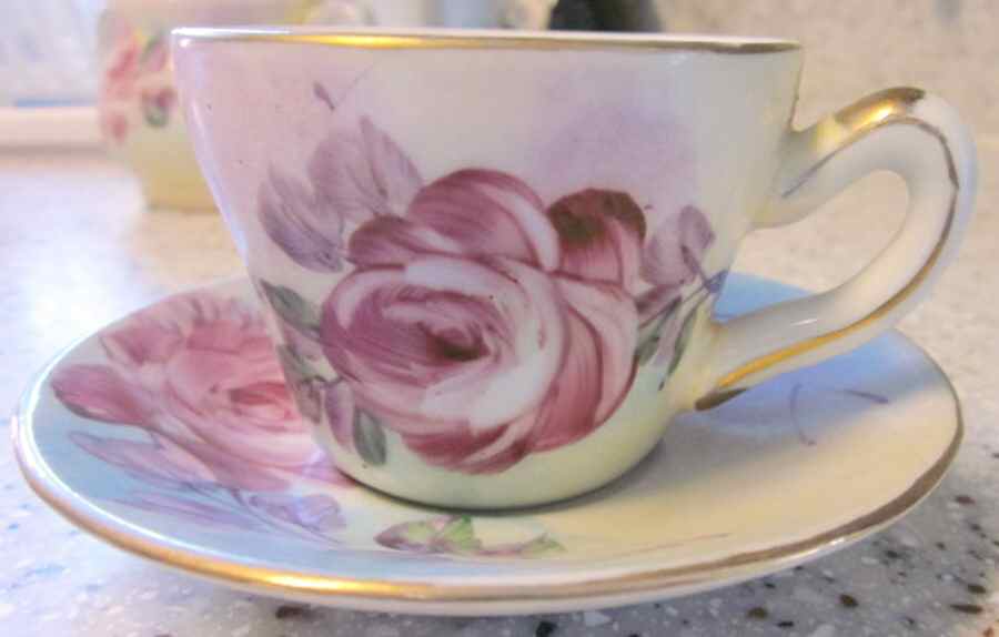 CX949 Flat Cup & Saucer Set by China (Made in China)-1