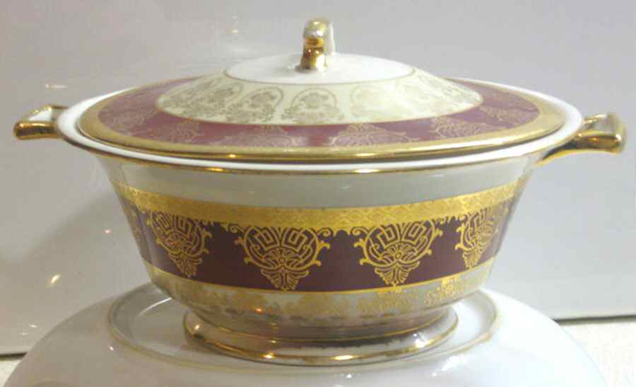 LP36 Round Covered Vegetable by La Petite China-1