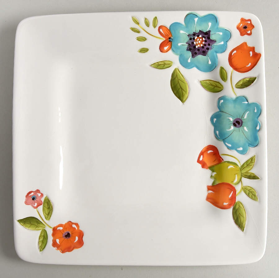 Kelley Square Dinner Plate by Laurie Gates-1