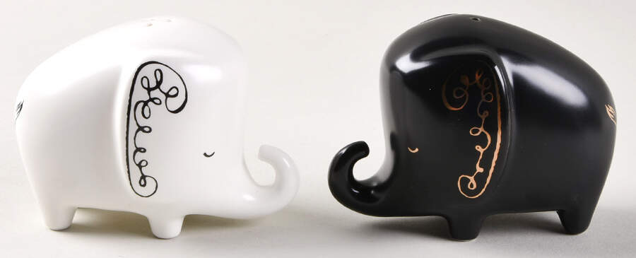 Woodland Park Figural Salt and Pepper by Lenox-1