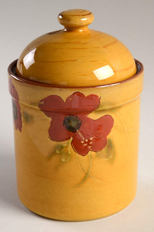 Fleur de Paradis Small Canister & Lid by Livingquarters-1