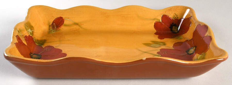 Fleur de Paradis 12" Rectangular Baker by Livingquarters-1